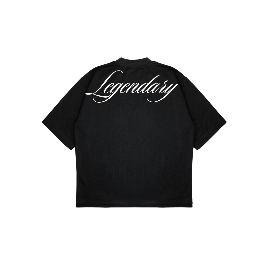 LEGENDARY JERSEY - BLACK/WHITE