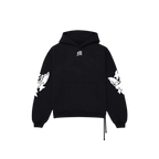 VICTORY HOODIE - BLK/WHITE