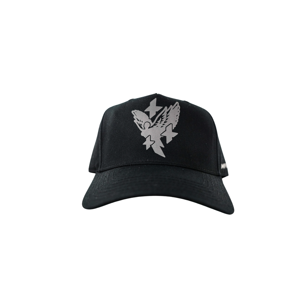 VICTORY ANGEL CORE SNAPBACK - BLACK/3M CHROME
