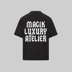 MAGIK CUTTHROAT ATELIER TEE - BLK/WHT