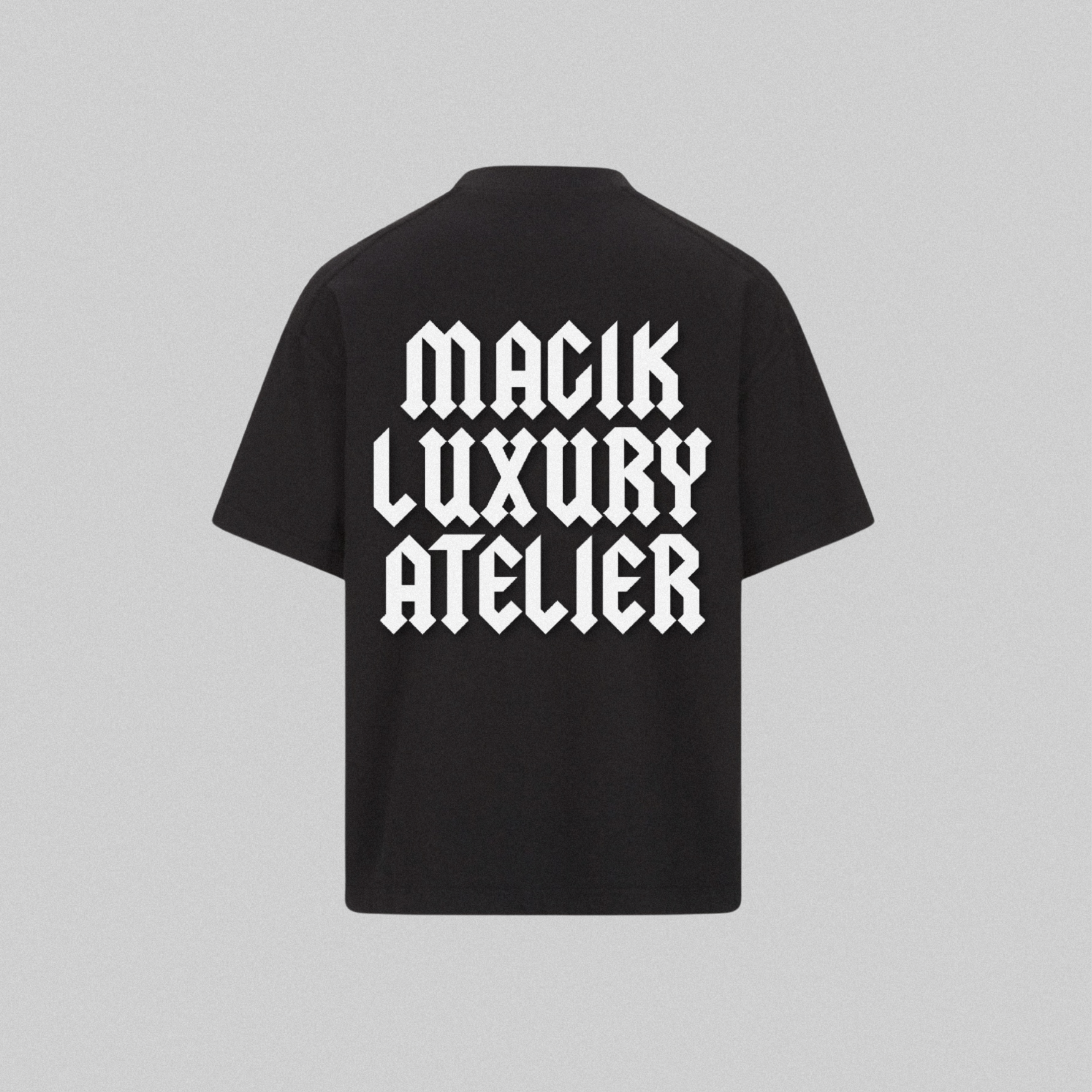 MAGIK CUTTHROAT ATELIER TEE - BLK/WHT