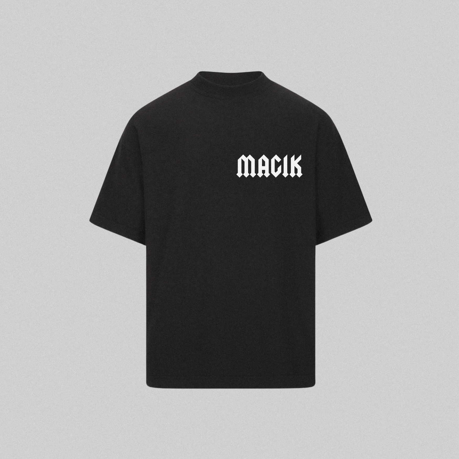 MAGIK CUTTHROAT ATELIER TEE - BLK/WHT