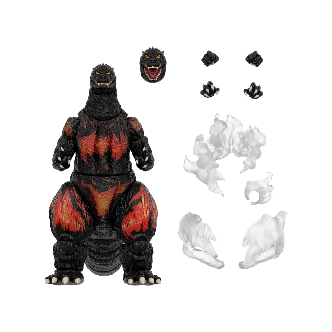 Heisei Burning Godzilla 8" Action Figure