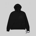 THE STANDARD EMBLEM HOODIE - ONYX BLACK