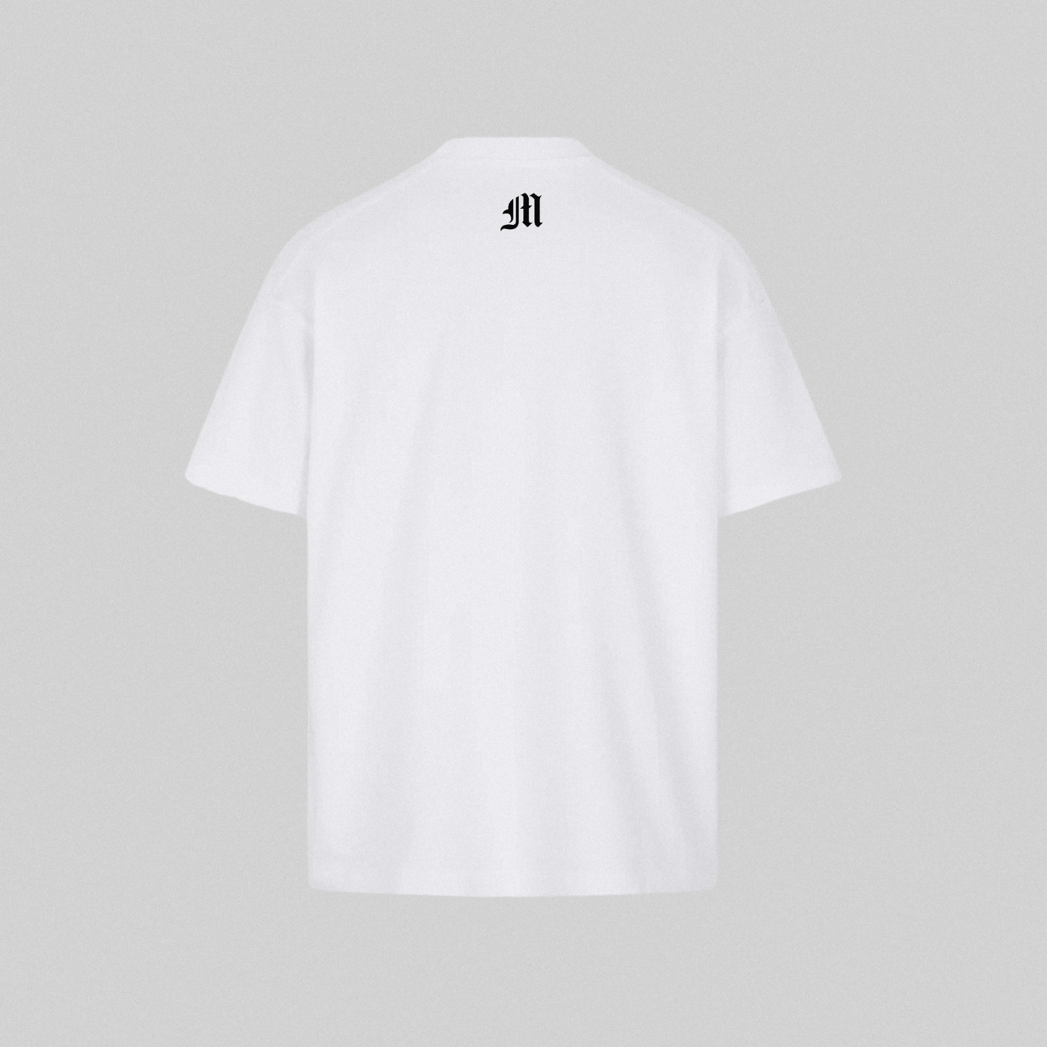 SIGNATURE STANDARD TEE - PURE WHITE/BLK
