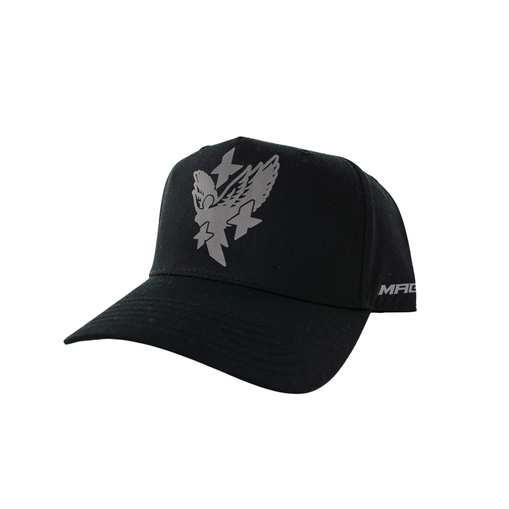 VICTORY ANGEL CORE SNAPBACK - BLACK/3M CHROME