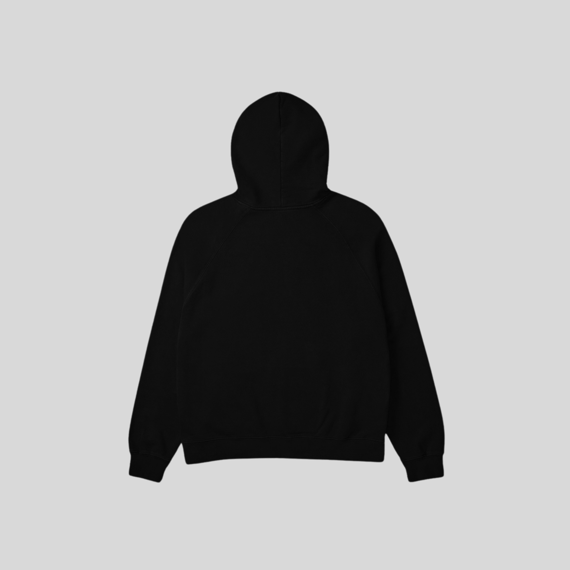THE STANDARD EMBLEM HOODIE - ONYX BLACK
