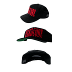 HARDCORE CHAMP CLASSIC SNAPBACK - BLACK/RAGE RED