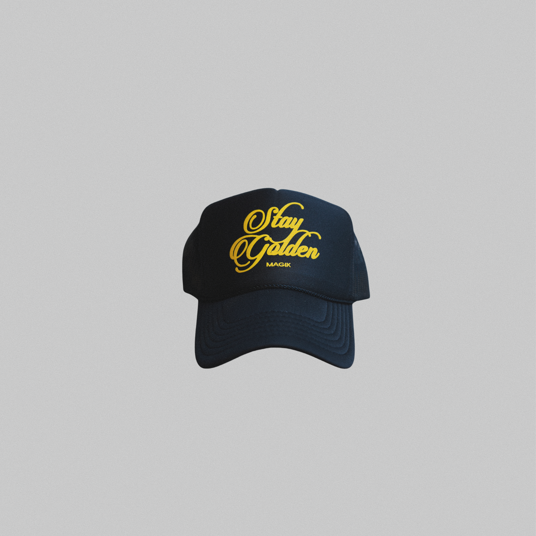 STAY GOLDEN TRUCKER - BLK/GLDN