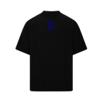 PRAY FOR THEM TEE - PURE BLK/ROYAL BLUE
