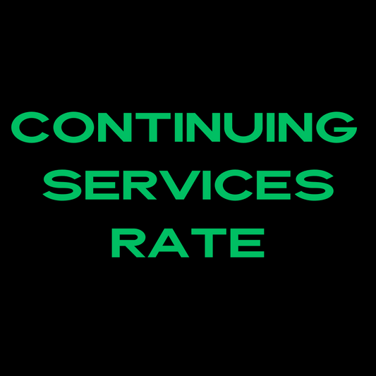 CONTINUING SERVICES RATE
