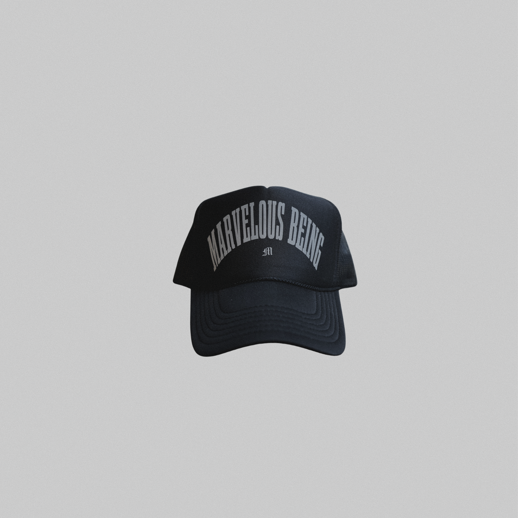 MARVELOUS BEING TRUCKER - BLK/CHROME 3M