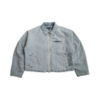 THE CARGO DENIM JACKET - LIGHT WASH