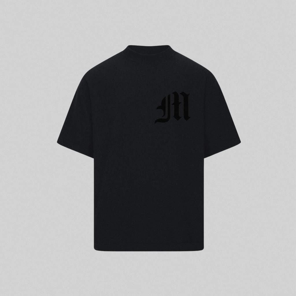 EMBLEM STANDARD TEE - ONYX BLACK