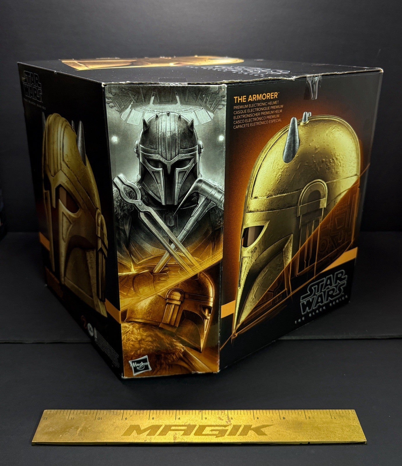 Star Wars Black Series The Armorer Electronic Helmet G0704 NEW SEALED Hasbro