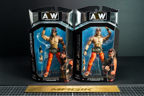 AEW Unmatched Series 10 Nick Jackson & Matt Jackson Set Of 2