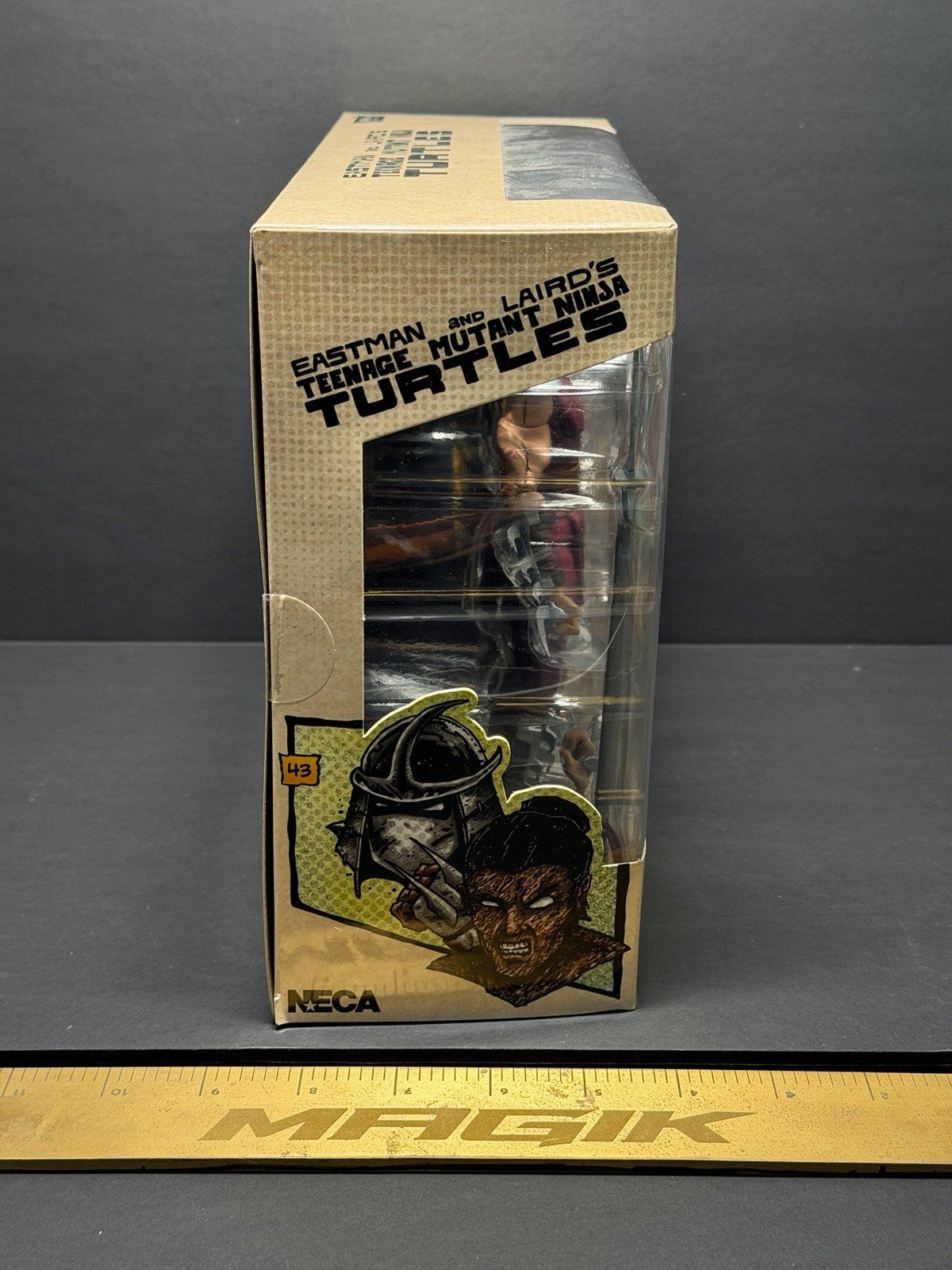 TMNT SHREDDER WORMS OF MADNESS 2 Pack Eastman & Laird TMNT 6" Figure 