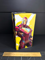 McFarlane Marvel Rivals Iron Man Collectible Statue With Comic Book