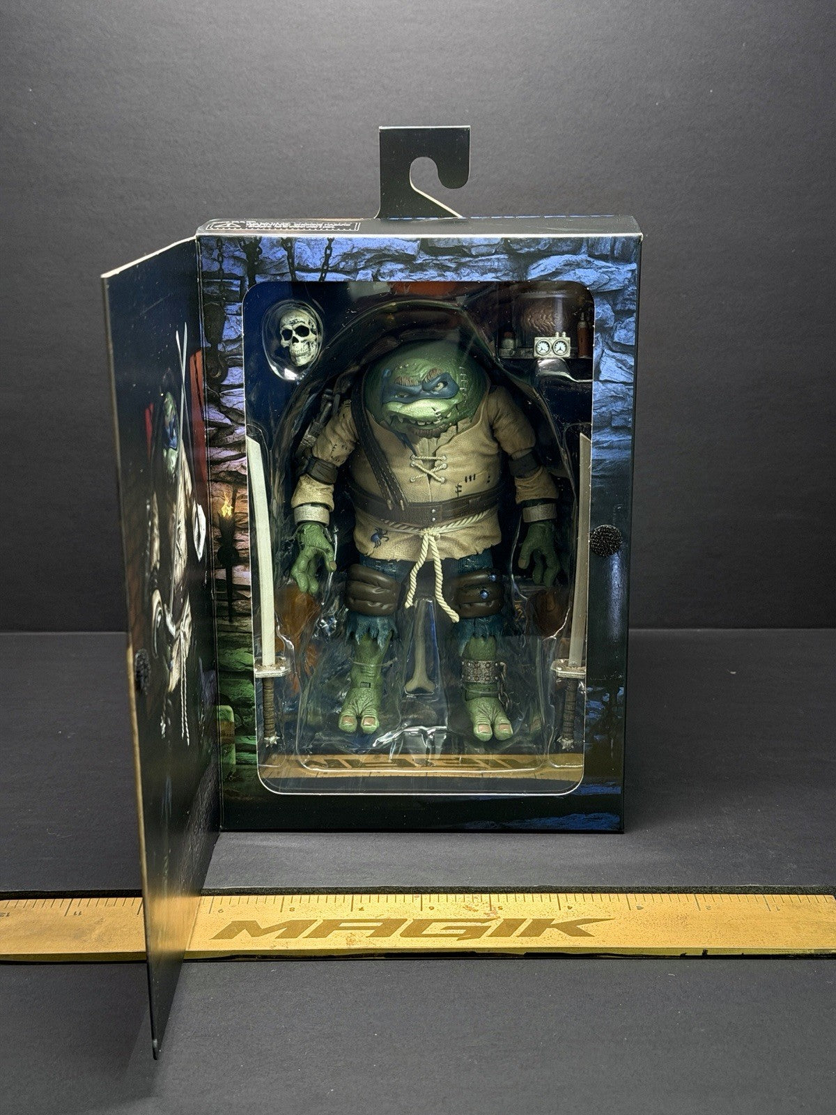 NECA TMNT x Universal Monsters Leonardo as The Hunchback Ultimate Action Figure