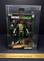 RARE NECA FORTNITE X TEENAGE MUTANT NINJA TURTLES RAPHAEL 7” Figure