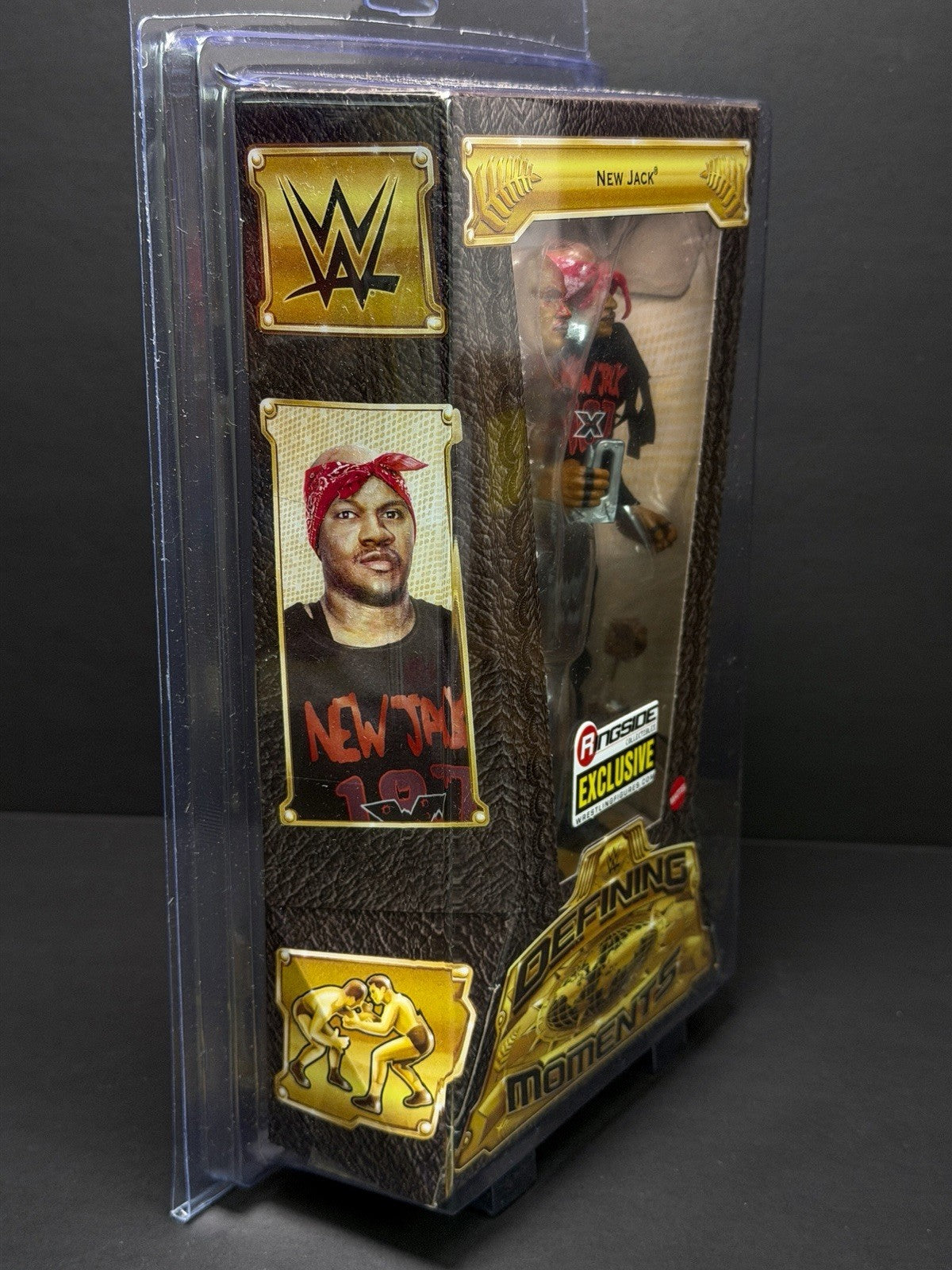 New Jack WWE Elite Figure Defining Moments Ringside Exclusive ECW Mattel