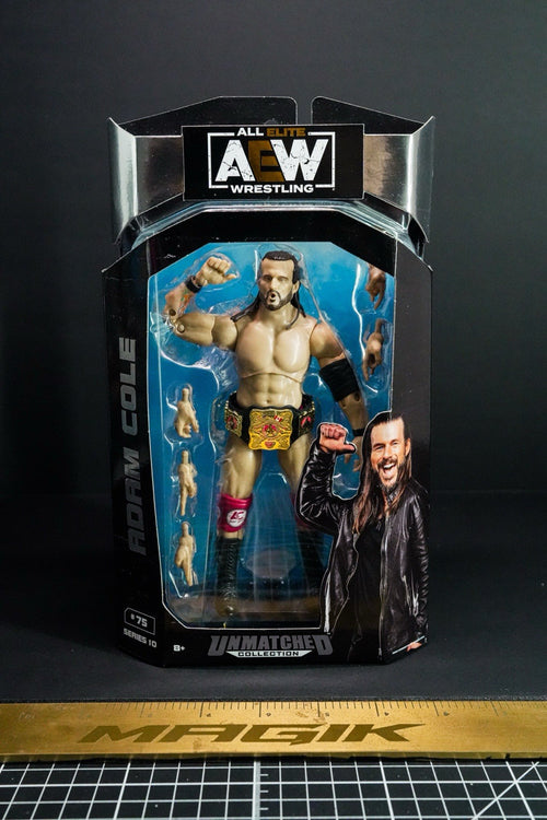 AEW Unmatched Series 10 Adam Cole - Owen Hart Champ Aew Jazwares