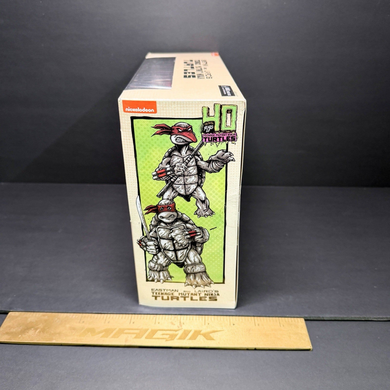 NECA TMNT Teenage Mutant Ninja Tuetles Eastman Laird's First Turtles B&W 