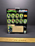 Teenage Mutant Ninja Turtles x G.I. Joe Leo As Snakeeyes Action Figure Playmates