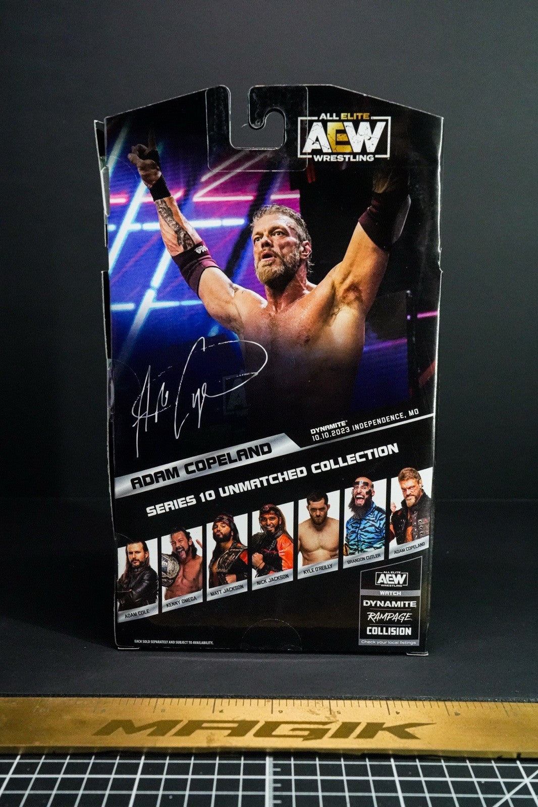 AEW Unmatched Series 10 Adam Copeland All Elite Wrestling Figure Jazwares