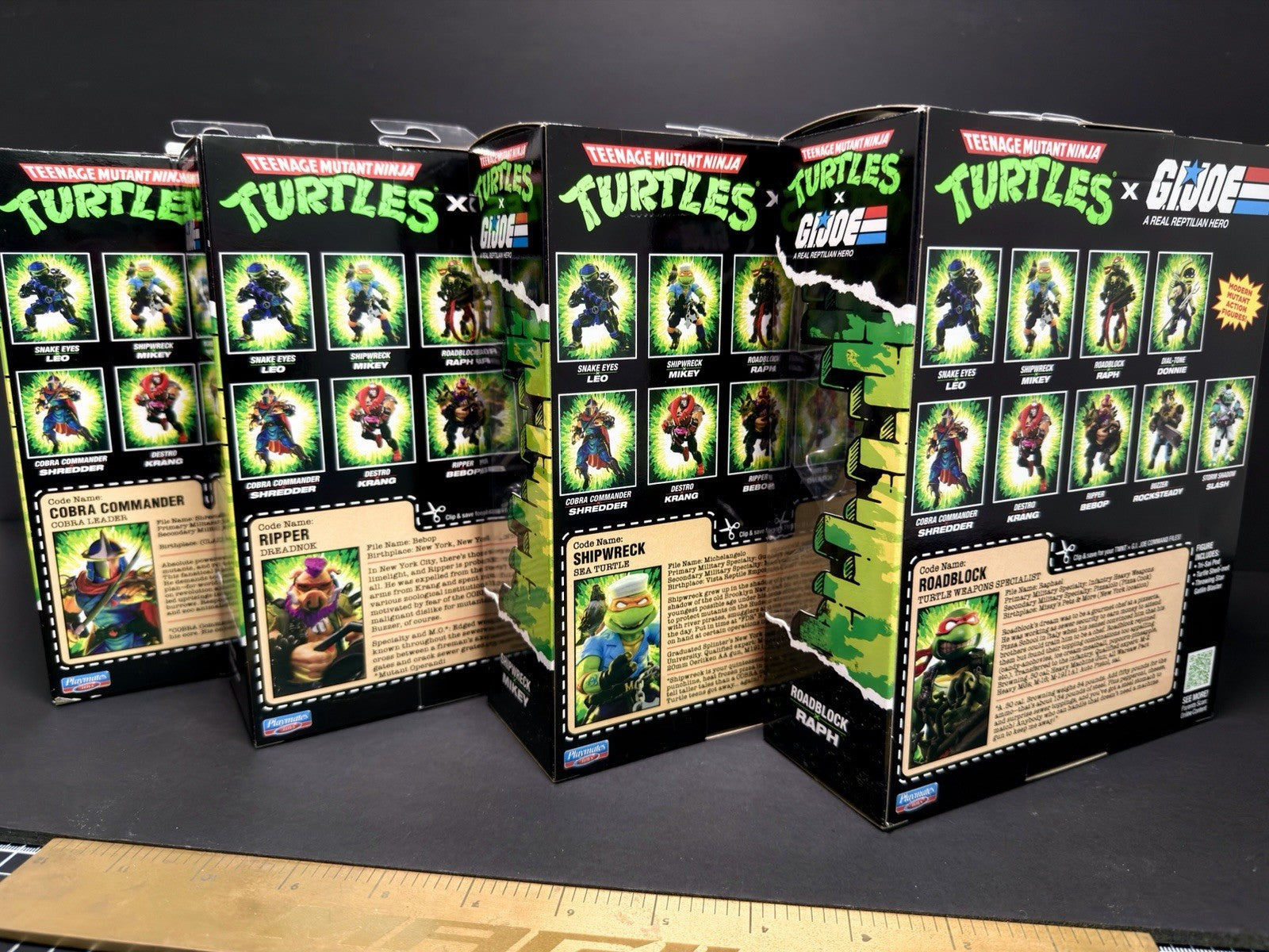 Teenage Mutant Ninja Turtles X G.I. Joe RIPPER X BEBOP Playmates 2026 TMNT