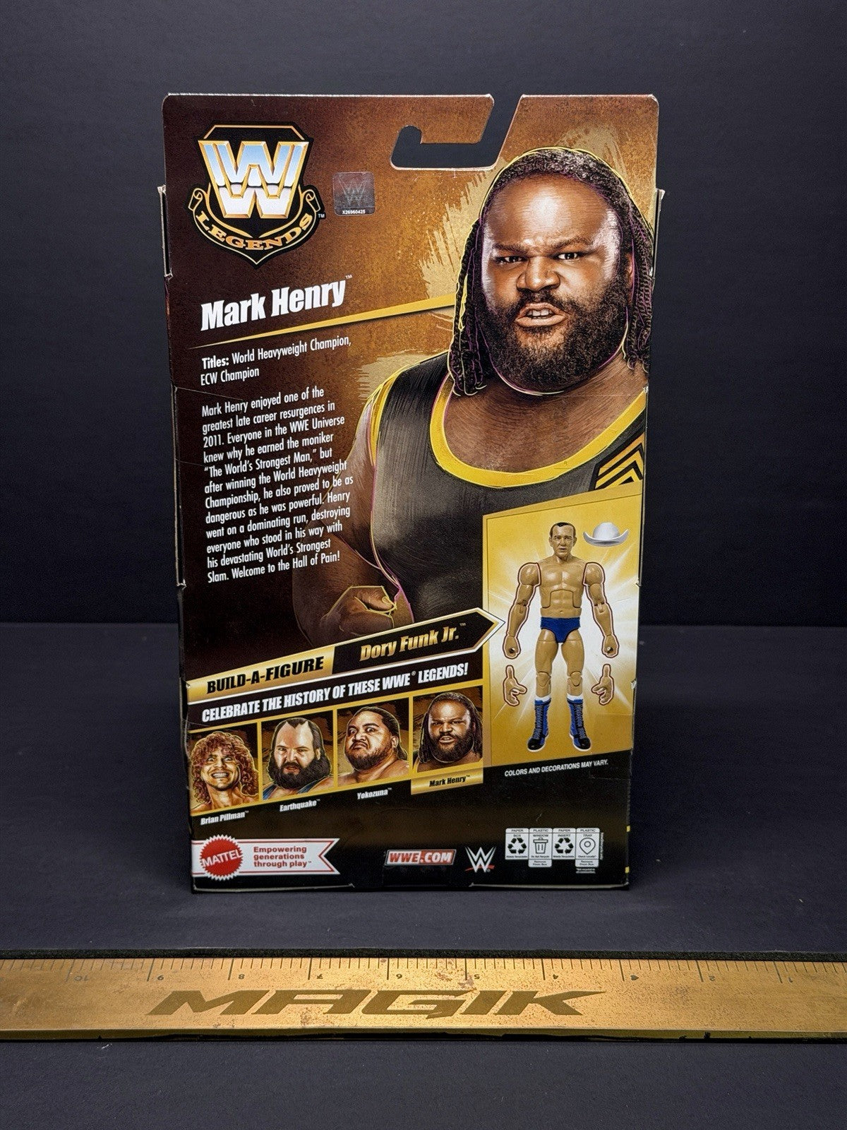 WWE Elite Legends Series 32 Mark Henry BAF Dory Funk Jr. New