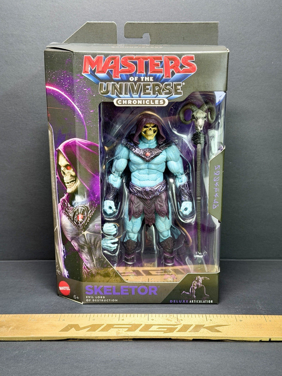 MOTU 2026 Masters of The Universe Chronicles Deluxe Edition SKELETOR Figure
