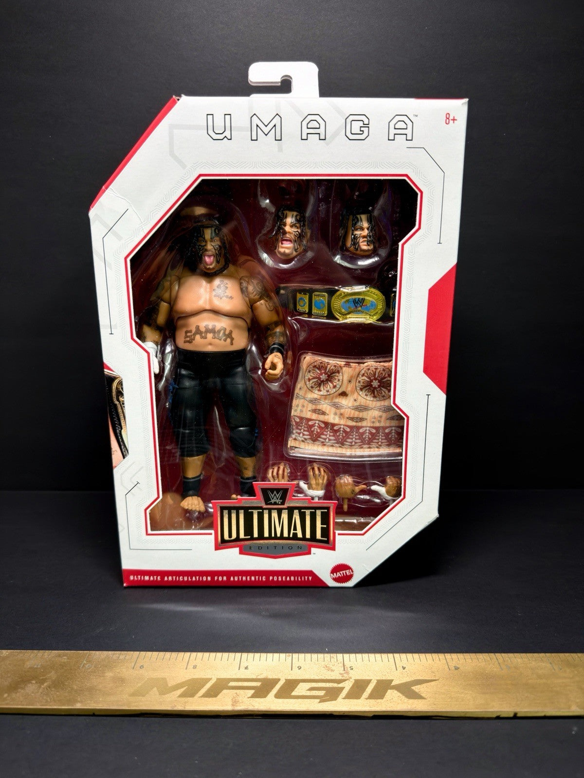 2026 WWE Ultimate Edition Series 29 Figure: UMAGA (Intercontinental Champion)