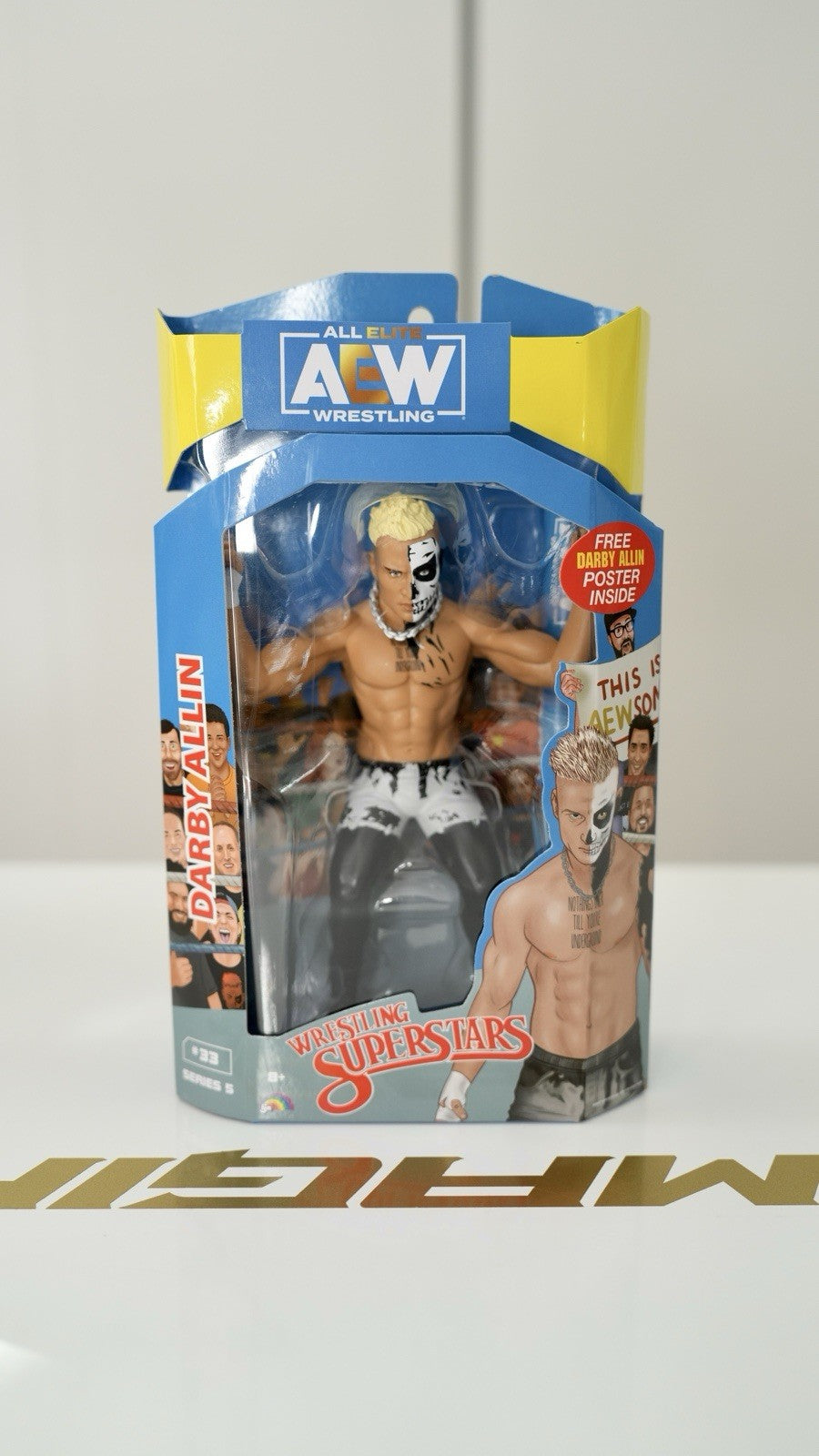 2022 AEW Jazwares Unmatched Collection Series 5 #33 Darby Allin [LJN]