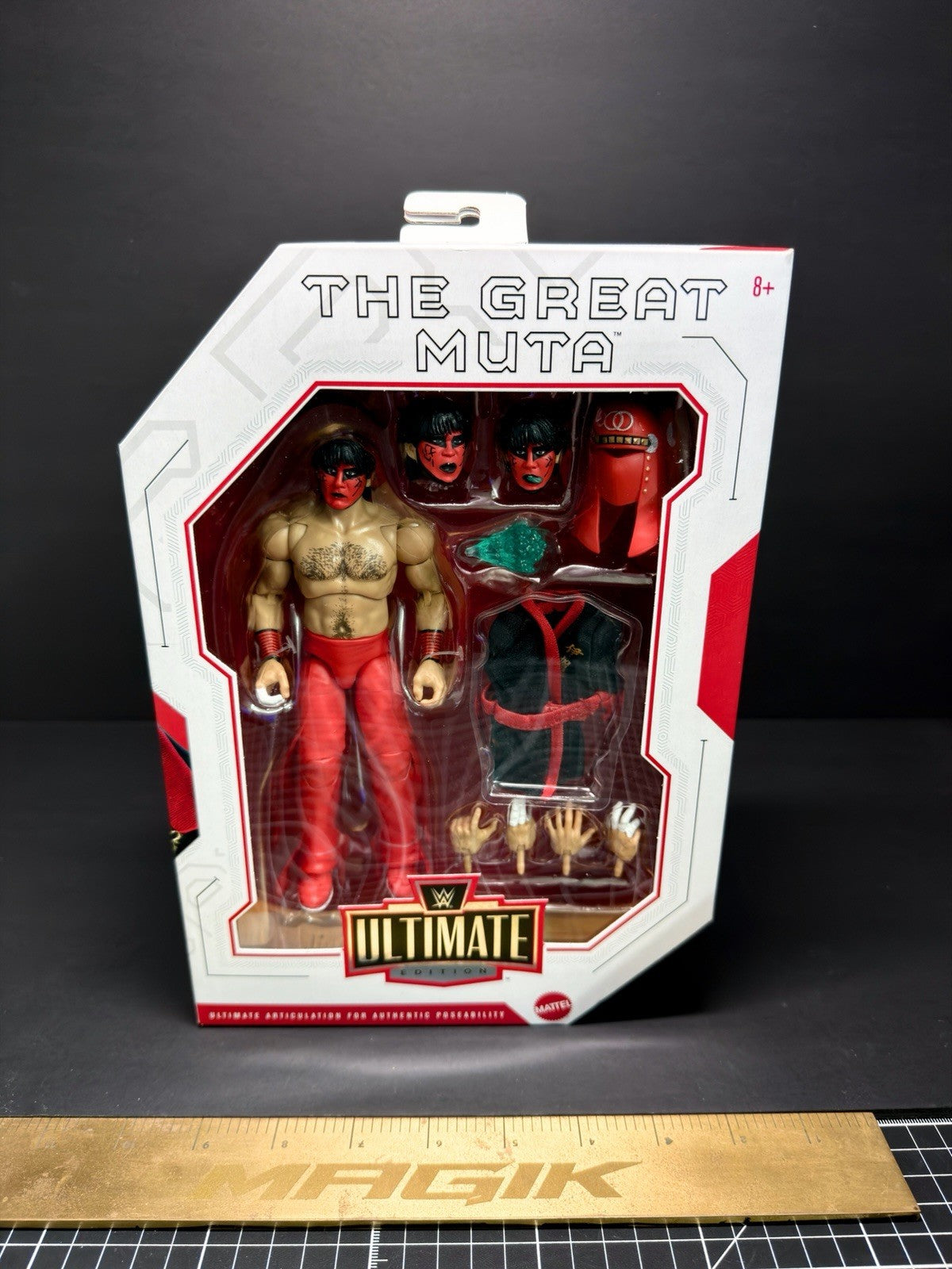 WWE The Great Muta Ultimate Edition Best of Ultimate Edition 8 Mattel 