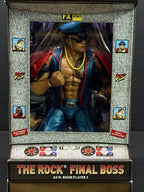 WWE x Street Fighter The Rock as M. Bison Player 2 Variant NEW 2026