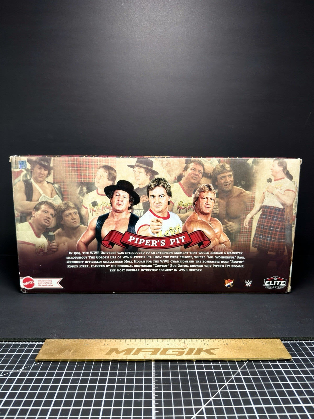 WWE Elite: Piper's Pit Figure Set w/Roddy Piper, Paul Orndorff & Bob Orton