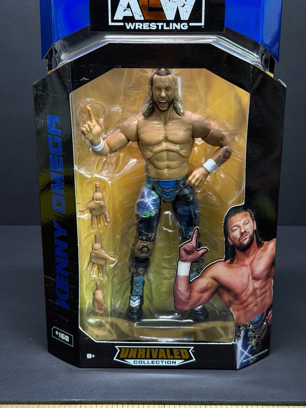 AEW Unrivaled Collection KENNY OMEGA #168 Exclusive Action Figure