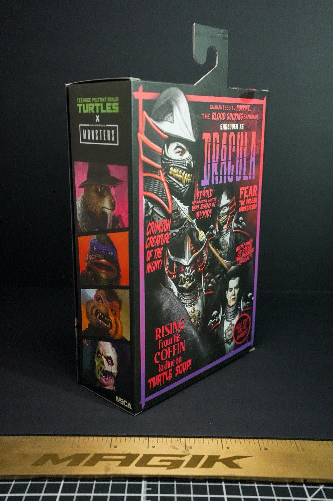 Teenage Mutant Ninja Turtles x Universal Monsters Shredder as Crimson Dracula