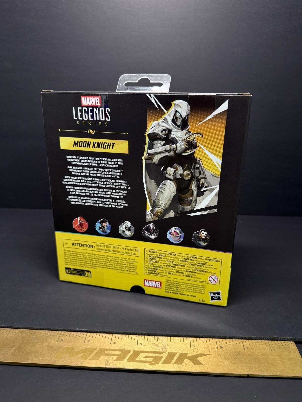 MARVEL LEGENDS SERIES MOON KNIGHT MARVEL RIVALS 6 IN. ACTION FIGURE HASBRO (NIB)