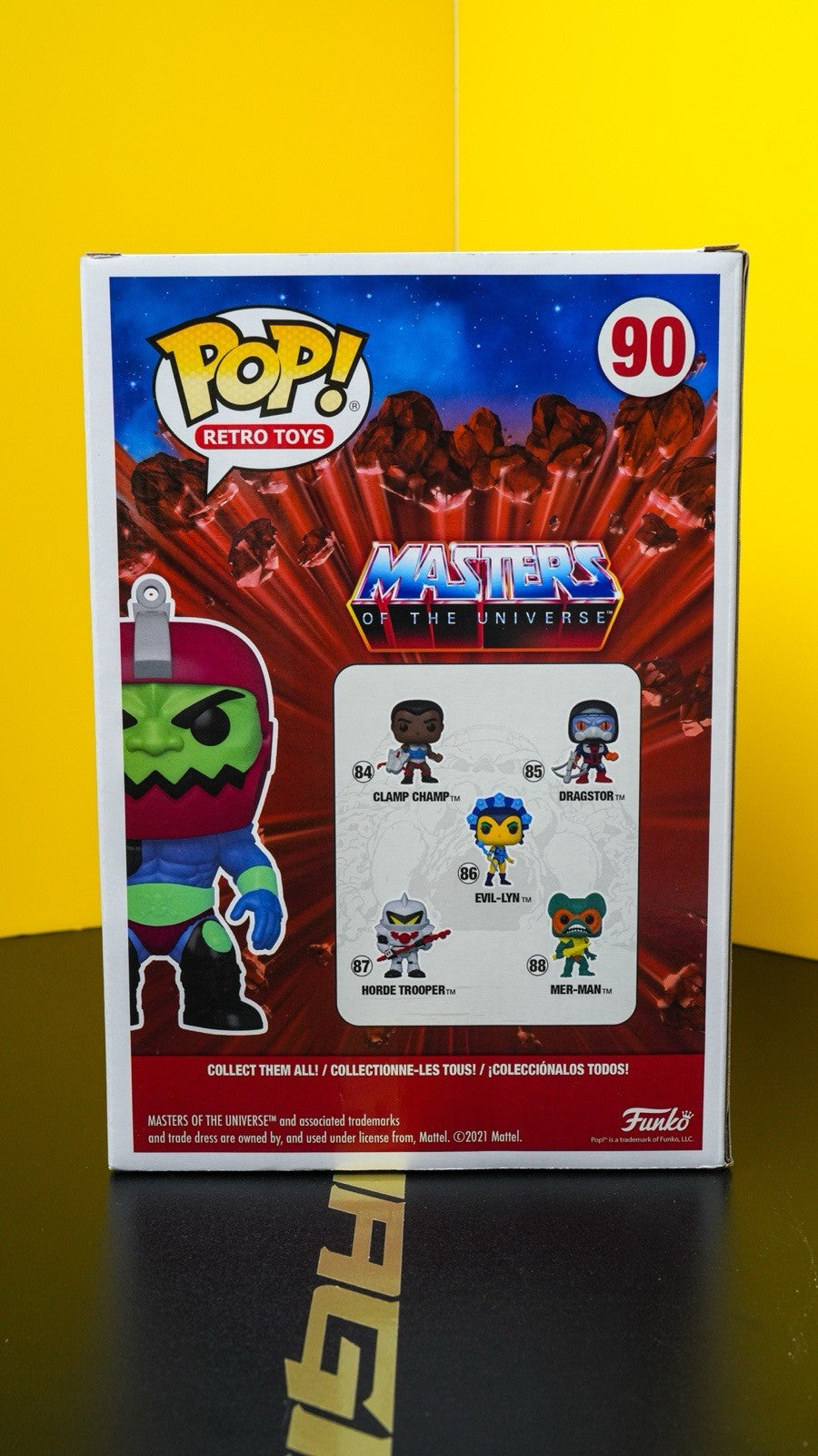 Masters of the Universe Trapjaw 10-Inch Pop! Vinyl Figure #90 Funko