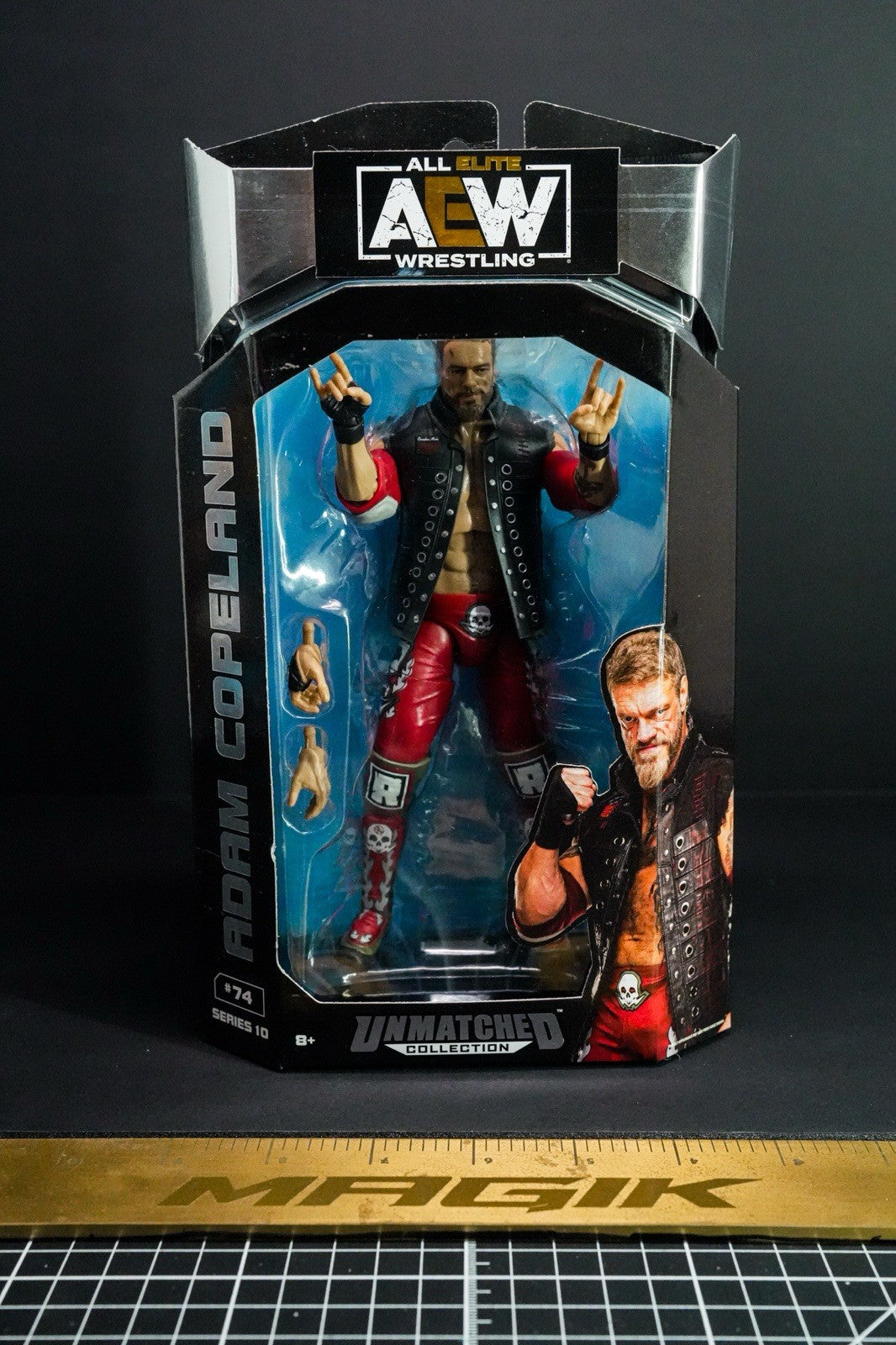 AEW Unmatched Series 10 Adam Copeland All Elite Wrestling Figure Jazwares