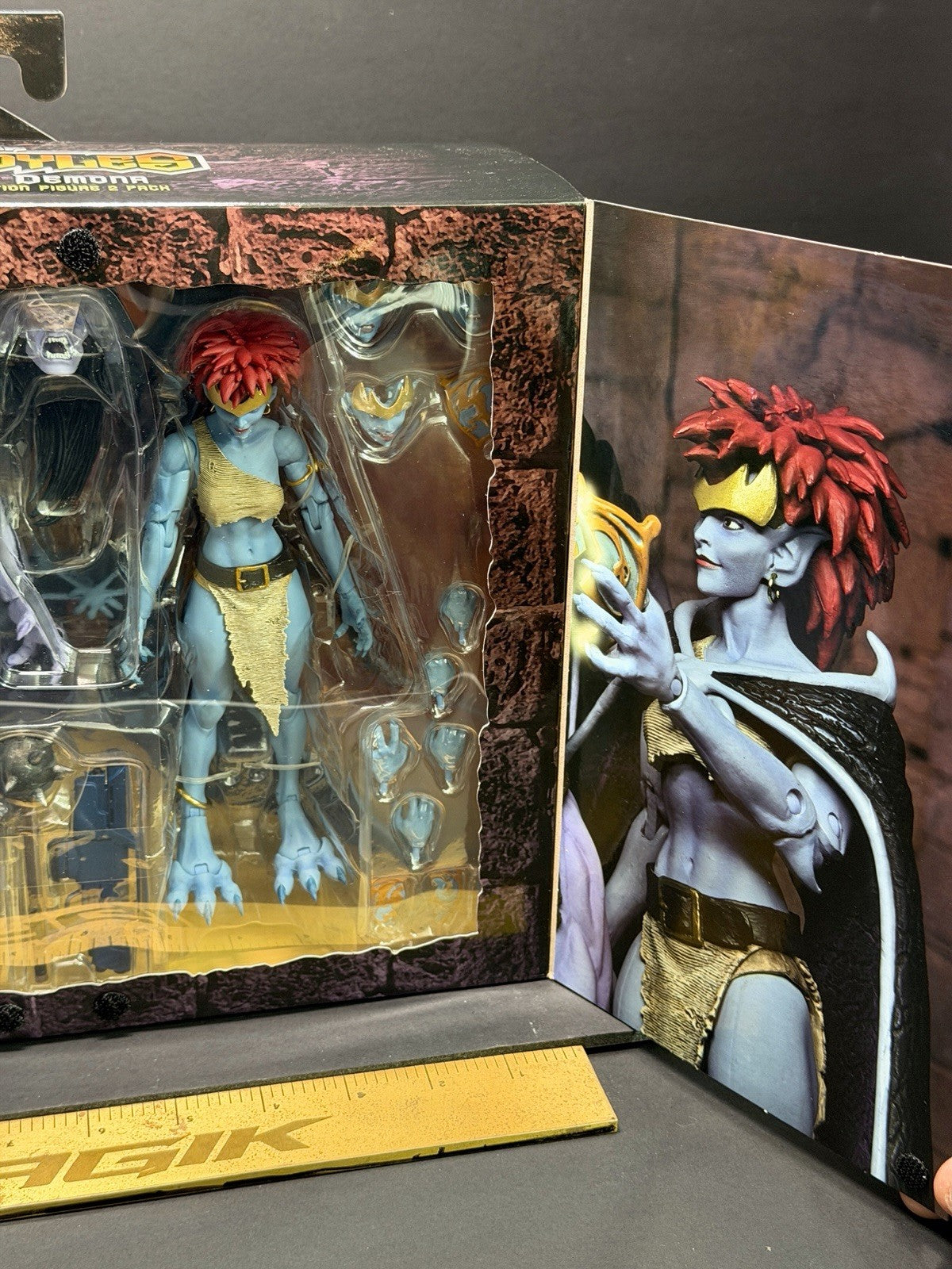 GOLIATH AND DEMONA NECA GARGOYLES VOWS ULTIMATE ACTION FIGURE 2 PACK NIB DISNEY