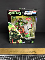 Teenage Mutant Ninja Turtles X G.I. Joe Roadblock X Raph Action Figure PLAYMATES