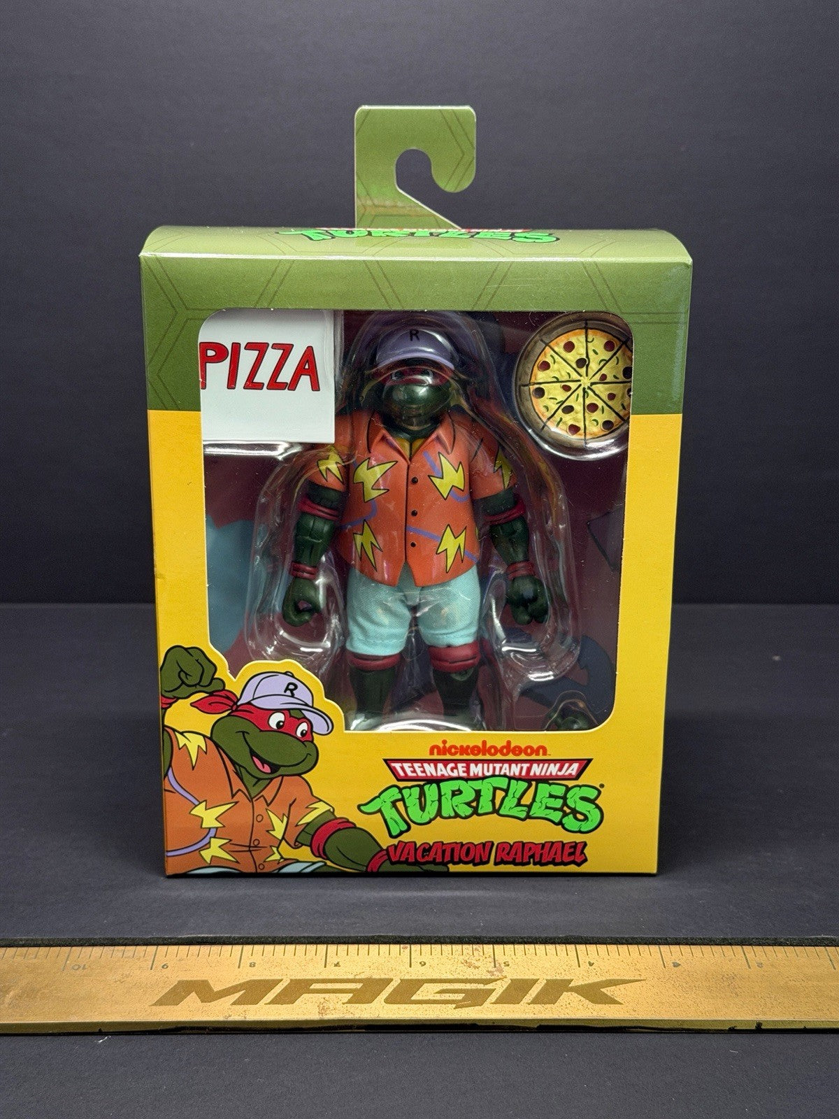 NECA TMNT Vacation Raphael Teenage Mutant Ninja Turtles Cartoon 7” Figure