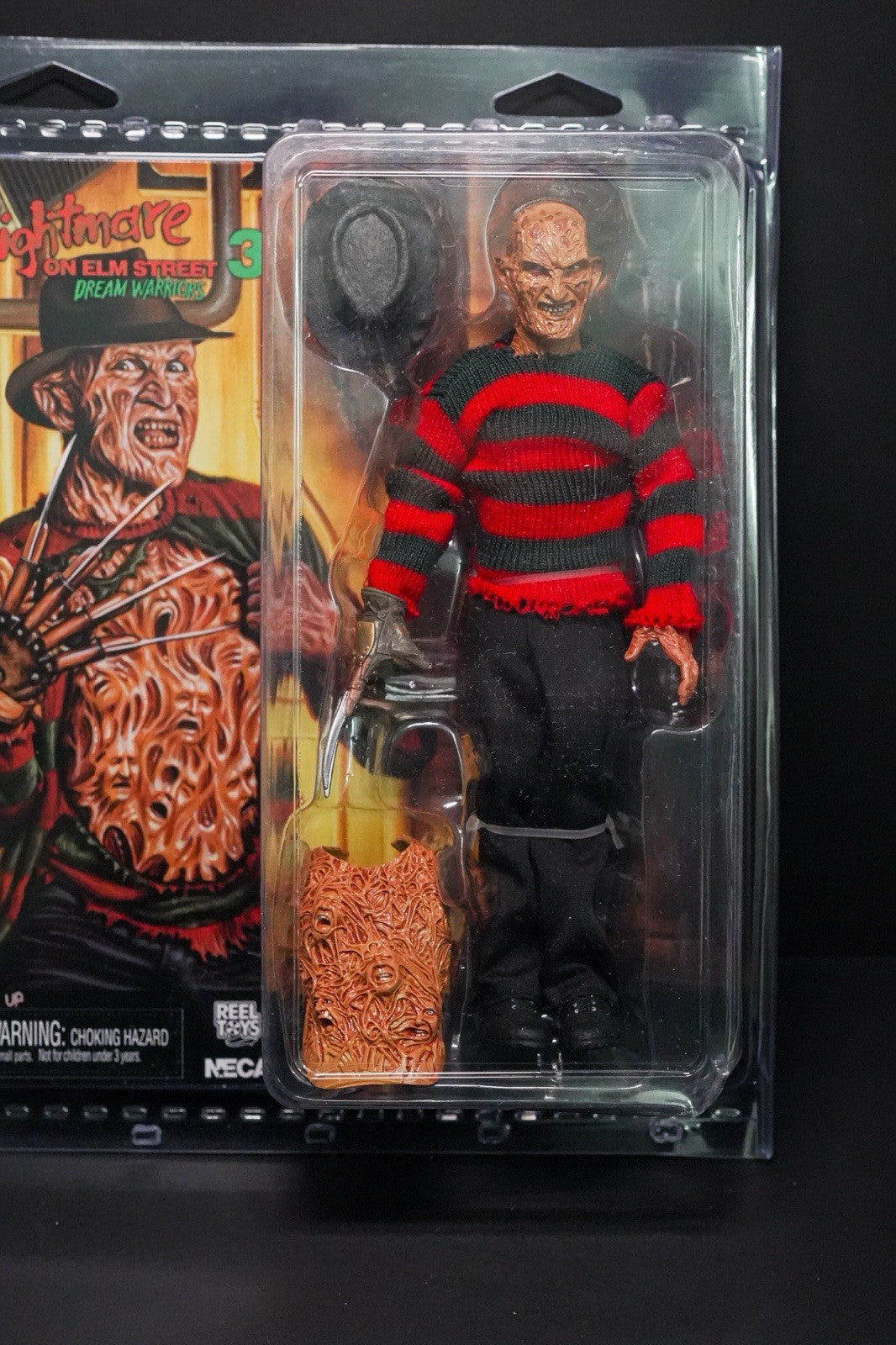 Freddy Krueger Nightmare on Elm Street 3 Dream Warriors Retro Clothed Neca New