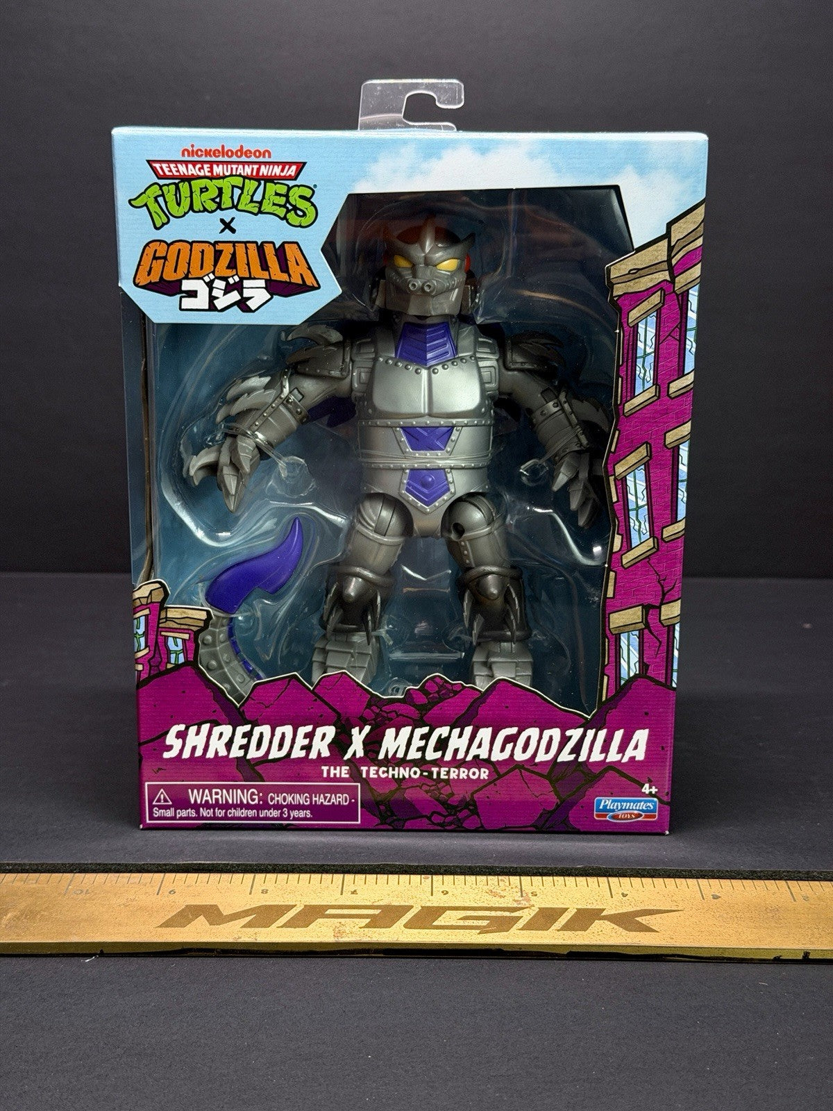 TMNT Teenage Mutant Ninja Turtles x Godzilla SHREDDER X MECHAGODZILLA 5" Figure
