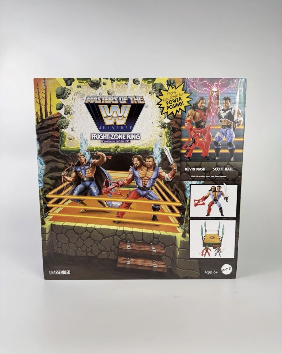 Fright Zone Ring Masters Of The WWE Universe Hall & Nash NWO Ships Same Day!