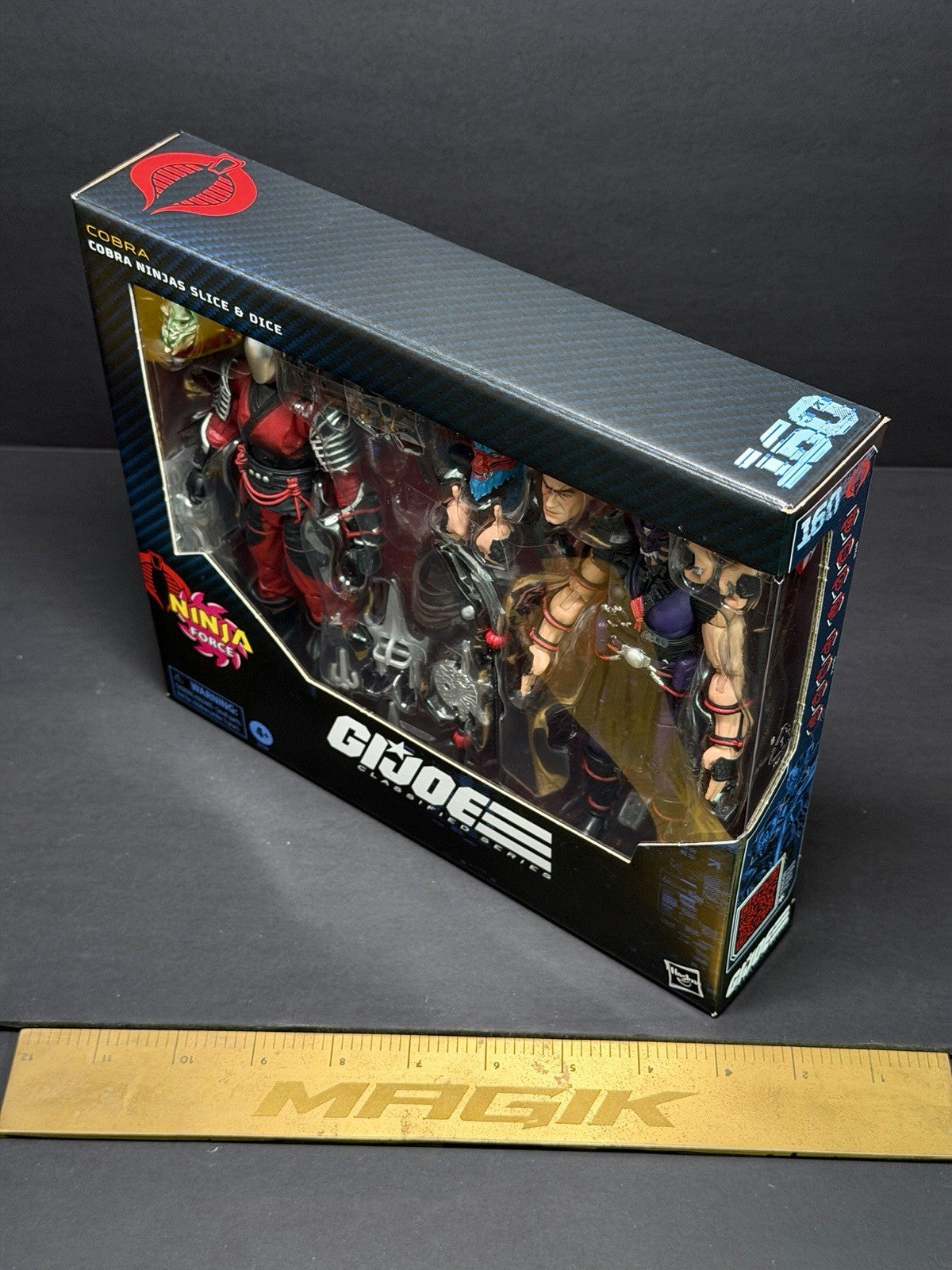 Hasbro G.I. Joe Classified Series Ninja Force Slice & Dice 6" Action Figures