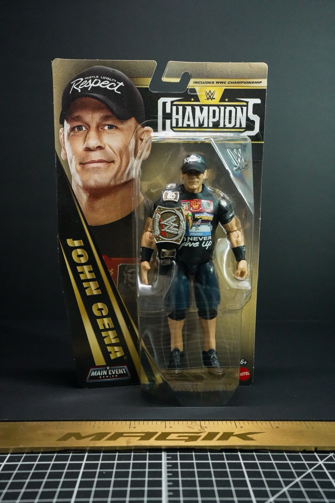 Mattel WWE John Cena Main Event Champions Series 6" Action Figure NEW